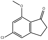 5-Chloro-7-methoxy-indan-1-one, 1273676-14-4, 结构式