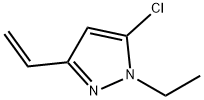 5-Chloro-1-ethyl-3-vinyl-1H-pyrazole Struktur