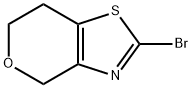 2-bromo-6,7-dihydro-4H-pyrano[3,4-d]thiazole Structure