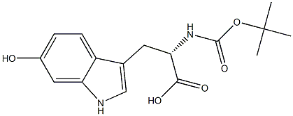 128230-13-7 L-Tryptophan, N-[(1,1-dimethylethoxy)carbonyl]-6-hydroxy-