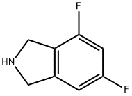 4,6-Difluoro-2,3-dihydro-1H-isoindole Structure