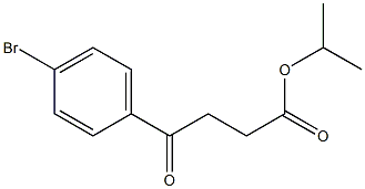 isopropyl 4-(4-bromophenyl)-4-oxobutanoate Structure
