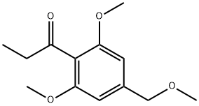 1-(2,6-Dimethoxy-4-(methoxymethyl)phenyl)propan-1-one Struktur