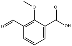 3-formyl-2-methoxybenzoic acid Struktur