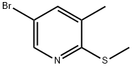 5-Bromo-3-methyl-2-(methylthio)pyridine