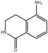 5-氨基-3,4-二氢-1(2H)-异喹啉酮, 129075-53-2, 结构式