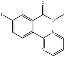 1293284-59-9 Methyl 5-fluoro-2-(pyrimidin-2-yl)benzoate