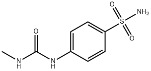 1-甲基-3-(4-磺酰基苯基)脲, 129513-93-5, 结构式