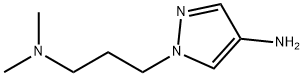 1-(3-(dimethylamino)propyl)-1H-pyrazol-4-amine Struktur