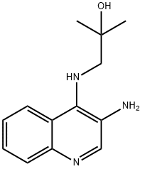 1-[(3-amino-4-quinolinyl)amino]-2-methyl-2-propanol