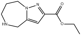 ethyl 5,6,7,8-tetrahydro-4H-pyrazolo[1,5-a][1,4]diazepine-2-carboxylate Struktur
