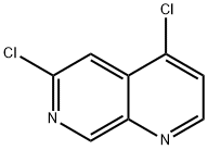 6,8-dichloro-1,3-naphthyridine Struktur