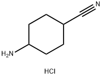 4-Aminocyclohexanecarbonitrile hydrochloride Structure