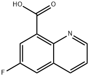 6-氟喹啉-8-羧酸, 1306605-84-4, 结构式