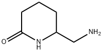 6-氨甲基-哌啶-2-酮 结构式