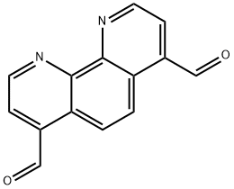 1,10-PHENANTHROLINE-4,7-DICARBOXALDEHYDE Structure