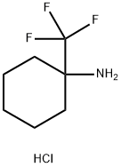 1-(Trifluoromethyl)cyclohexanamine hydrochloride Structure