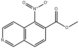 methyl 5-nitroisoquinoline-6-carboxylate Structure
