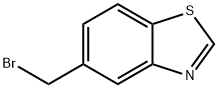 5-(Bromomethyl)benzo[d]thiazole, 131337-65-0, 结构式