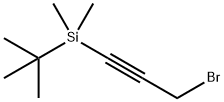 (3-BROMOPROP-1-YN-1-YL)(TERT-BUTYL)DIMETHYLSILANE, 131365-11-2, 结构式