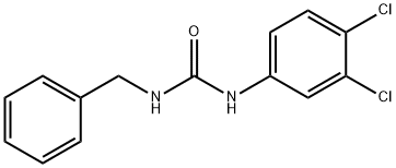 1-BENZYL-3-(3,4-DICHLOROPHENYL)UREA, 13142-33-1, 结构式