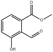 methyl 2-formyl-3-hydroxybenzoate 化学構造式