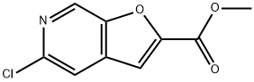 methyl 5-chlorofuro[2,3-c]pyridine-2-carboxylate Structure