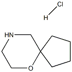 6-Oxa-9-azaspiro[4.5]decane hydrochloride Struktur