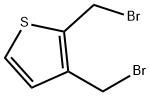 2,3-二(溴甲基)噻吩,13250-86-7,结构式