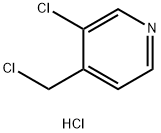3-氯-4-(氯甲基)吡啶盐酸盐, 132685-21-3, 结构式