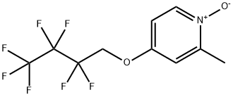 4-(2,2,3,3,4,4,4-heptafluorobutoxy)-2-methylpyridine 1-oxide(WXG03194) Struktur