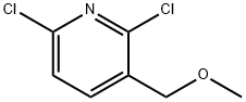2,6-Dichloro-3-Methoxymethyl-Pyridine Struktur