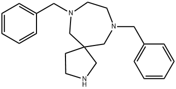 7,10-Dibenzyl-2,7,10-Triazaspiro[4.6]Undecane Structure