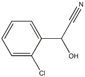 2-(2-Chlorophenyl)-2-hydroxyacetonitrile Structure