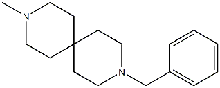3-benzyl-9-methyl-3,9-diazaspiro[5.5]undecane Structure