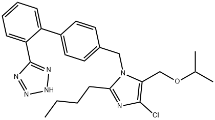 5-(4'-((2-butyl-4-chloro-5-(isopropoxymethyl)-1H-imidazol-1-yl)methyl)-[1,1'-biphenyl]-2-yl)-1H-tetrazole