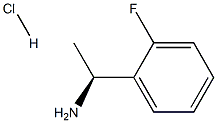 (S)-1-(2-氟苯基)乙胺盐酸盐 结构式