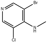 3-Bromo-5-chloro-N-methylpyridin-4-amine