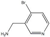 4-bromo-3-Pyridinemethanamine Struktur