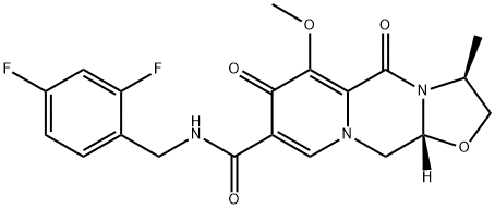 (3S,11aR)-6-methoxy-3-methyl-5,7-dioxo-2,3,5,7,11,11a-hexahydrooxazolo[3,2-d]pyrido[1,2-a]pyrazine-8-carboxylic acid Structure