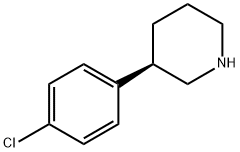 (R)-3-(4-chlorophenyl)piperidine Struktur