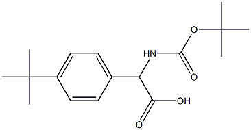 1336889-00-9 2-((叔丁氧基羰基)氨基)-2-(4-(叔丁基)苯基)乙酸