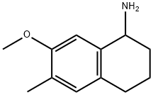7-METHOXY-6-METHYL-1,2,3,4-TETRAHYDRONAPHTHYLAMINE Structure