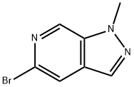 5-bromo-1-methyl-1H-pyrazolo[3,4-c]pyridine Struktur