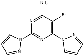 1337962-47-6 5-溴-2,6-二(1-H吡唑)基-4-氨基嘧啶