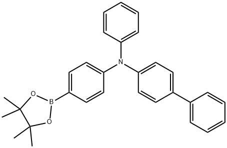 N-phenyl-N-(4-(4,4,5,5-tetramethyl-1,3,2-dioxaborolan-2-yl)phenyl)-[1,1'-biphenyl]-4-amine|N-苯基-N-(4-(4,4,5,5-四甲基-1,3,2-二恶英-2-基)苯基)-[1,1'-联苯]-4-胺