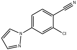 2-Chloro-4-(1H-pyrazol-1-yl)benzonitrile|2-Chloro-4-(1H-pyrazol-1-yl)benzonitrile