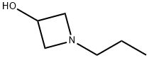 3-Azetidinol, 1-propyl- Struktur