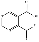 1340535-05-8 4-(二氟甲基)嘧啶-5-羧酸