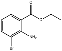Ethyl 2-amino-3-bromobenzoate Structure